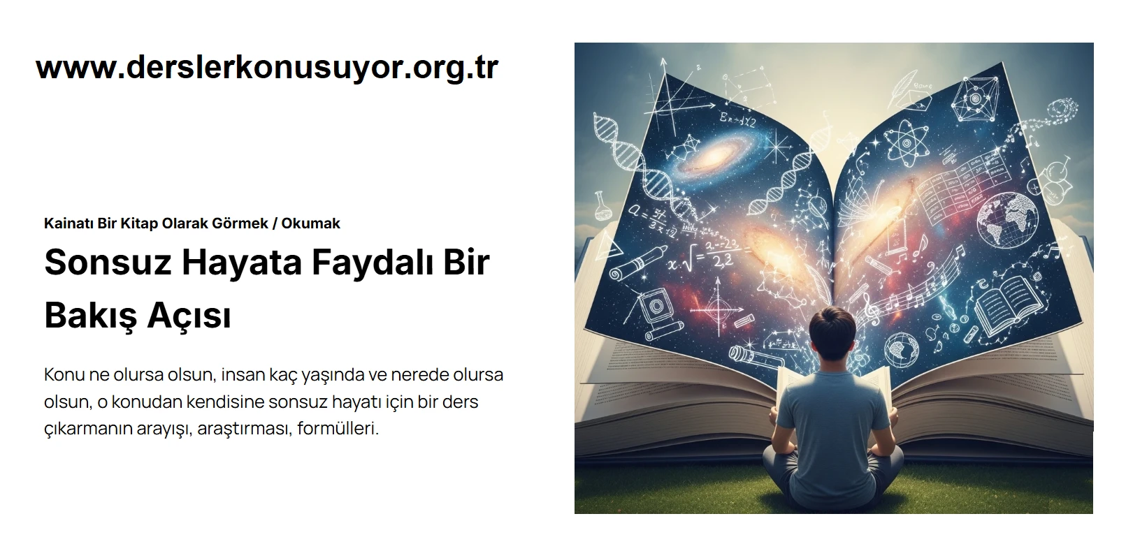 “Dersler Konuşuyor: Anlamı ve Bilgiyi Birlikte Keşfet”